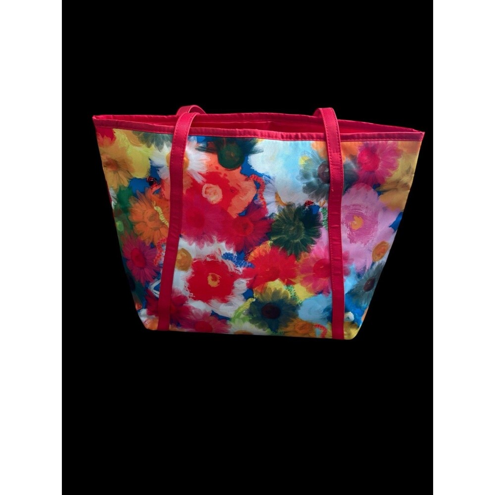 Clinique x Jonathan Cohen Flower Shopping Shoulder Travel Tote Large Bag - Picture 5 of 7